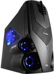 case aerocool syclone ii black blue photo