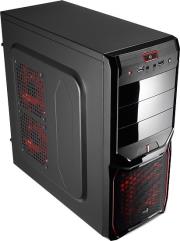 case aerocool v3x advance midi tower devil red edition black red photo