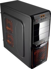 case aerocool v3x advance midi tower evil black edition black orange photo