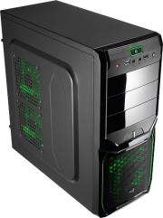 case aerocool v3x advance midi tower evil green edition black green photo