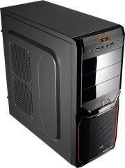 case aerocool v3x midi tower evil black edition black orange photo