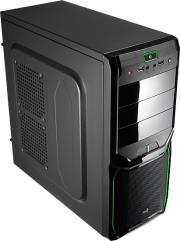 case aerocool v3x midi tower evil green edition black green photo