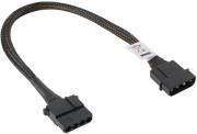 akasa ak cbpw02 30 4 pin molex psu extension cable 30cm black photo