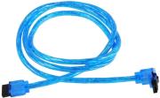 akasa ak cbsa01 10bv sata 3 cable right angled 100cm uv blue photo