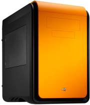 aerocool dead silence black orange window edition photo