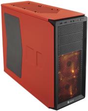 case corsair graphite series 230t windowed compact mid tower rebel orange photo