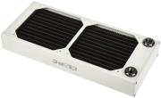 xspc ax240 dual fan radiator 240mm white photo