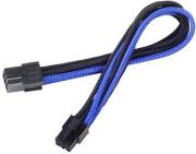 silverstone pp07 ide6ba 6 pin pci e to 6 pin pci e cable 250mm black blue photo