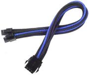 silverstone pp07 eps8ba eps 8 pin to eps atx 4 4 pin cable 300mm black blue photo