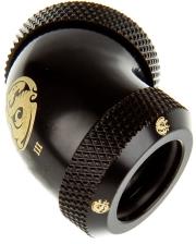 bitspower multi link adapter 60 degree matt black photo