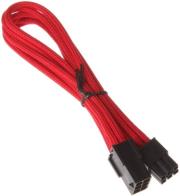 silverstone 6 pin pcie to 6 pin pcie extension 250mm red photo
