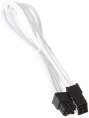 silverstone 6 pin pcie to 6 pin pcie extension 250mm white photo