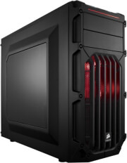 case corsair carbide series spec 03 mid tower red led photo