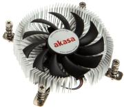 akasa ak cc7129bp01 low profile cpu cooler 74mm photo