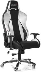 akracing premium gaming chair black silver photo