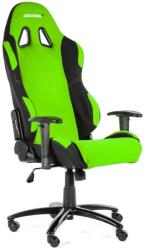 akracing prime gaming chair green black photo