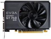 vga evga nvidia geforce gt740 superclocked dual slot 1gb ddr5 pci e retail photo