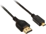 inline 4k uhd micro superslim hdmi cable a an d 05m black photo