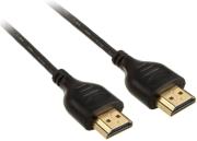 inline 4k uhd superslim hdmi cable 18m black photo