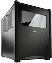 case lian li pc q36wx mini itx black window photo