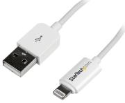 startech apple 8 pin lightning connector to usb cable for iphone ipod ipad 03m white photo