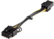 startech pci express 6 pin to 8 pin power adapter cable photo