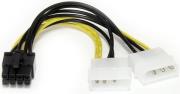 vga cable lp4 to 8 pin pci express video card power cable adapter photo