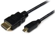 startech high speed hdmi cable with ethernet hdmi to hdmi micro m m 05m photo