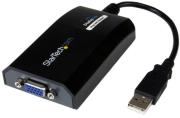 startech usb to vga adapter external usb video graphics card for pc and mac black photo