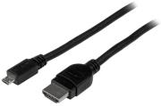 startech passive micro usb to hdmi mhl cable 3m black photo