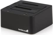 startech esata usb to sata external hdd dock for dual hard drive 25 or 35  photo