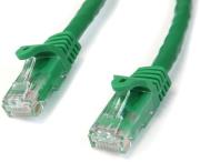 startech gigabit snagless patch cable utp cat6 m m 15m green photo