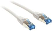 inline patch cable cat6a s ftp pimf 500mhz white 05m photo