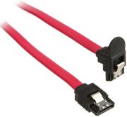 inline sata iii cable angled red 03m photo