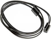 silverstone sst cp11b super low profile sata cable 50cm black photo