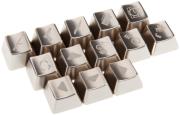 king mod metal keycaps fps set silver photo