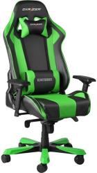 dxracer king gaming chair black green photo
