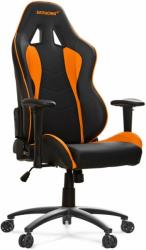 akracing nitro gaming chair black orange photo