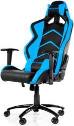akracing player gaming chair black blue photo