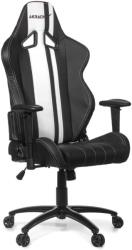 akracing rush gaming chair black white photo