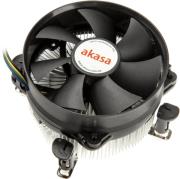 akasa ak cce 7104ep cpu cooler with plain bearing for 775 115x 92m photo