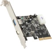 akasa ak pccu3 05 usb 31 typ a c pcie adapter card photo