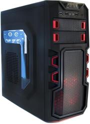 case supercase 250 usb 30 black red window photo