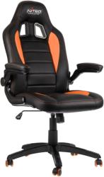 nitro concepts c80 motion gaming chair black orange photo