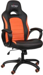 nitro concepts c80 pure gaming chair black orange photo