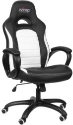 nitro concepts c80 pure gaming chair black white photo