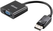 akasa ak cbdp04 20bk displayport to vga converter 20cm photo