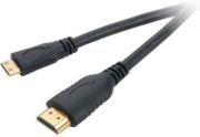 akasa ak cbhd07 15bk hdmi mini to hdmi cable with gold plate connectors 15m photo
