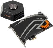 sound card asus strix raid pro 71 pcie set with audiophile grade dac 116db snr photo