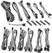 bitfenix alchemy 20 psu cable kit bqt series dpp black white photo